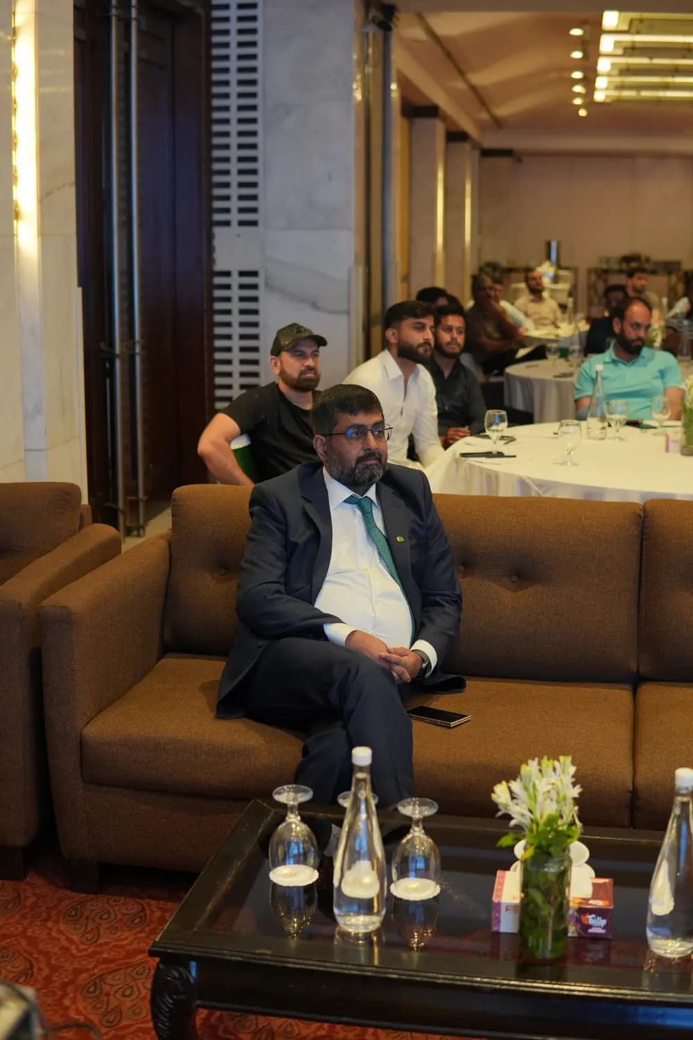 Honorable guests seated at the conference at the Pearl Continental, Lahore